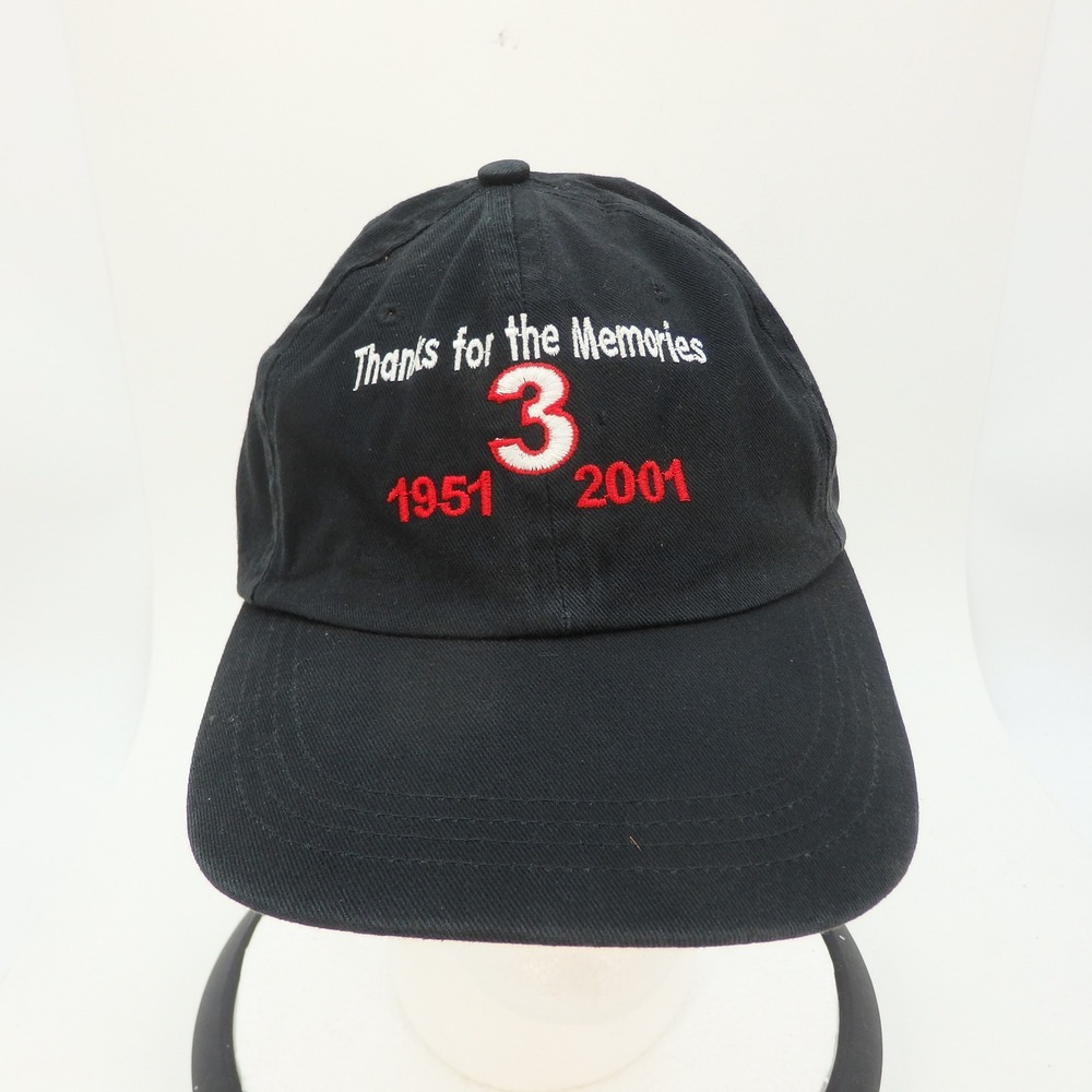 Dale Earnhardt 3 Baseball Cap Thanks for‎ the Memories 1951 2001